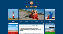 Desktop Screenshot of amrum-foehr.de